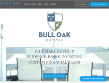 Tablet Screenshot of bulloakcapital.com